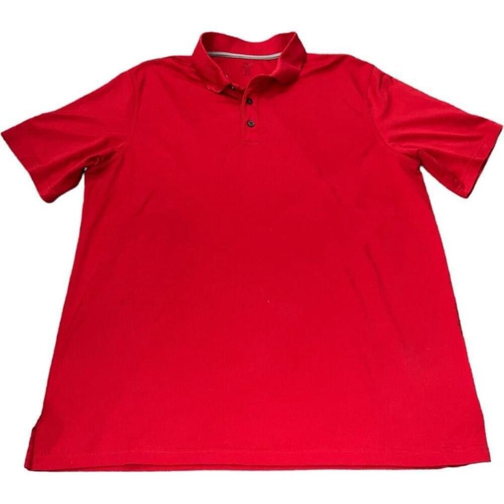 Men's Reebok Red Polo Shirt Size XL